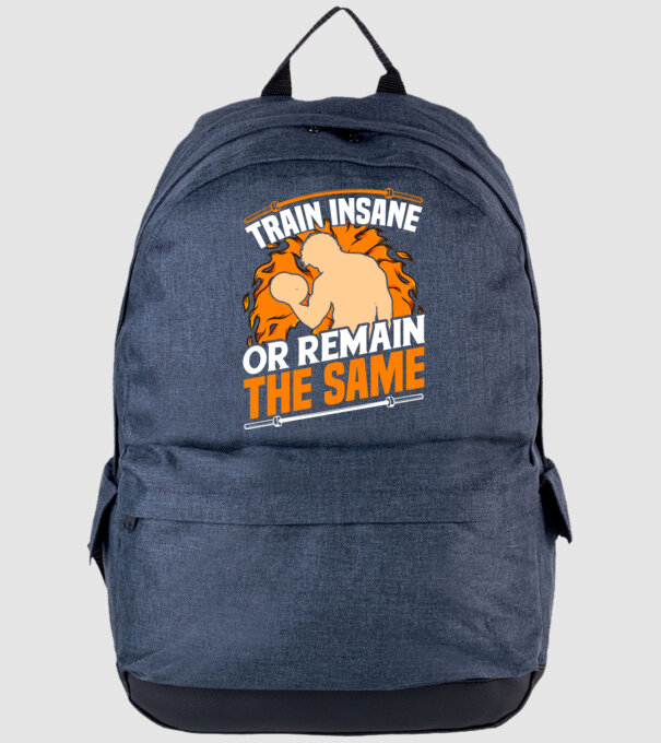 Train insane model albastru jeanși pe tricou