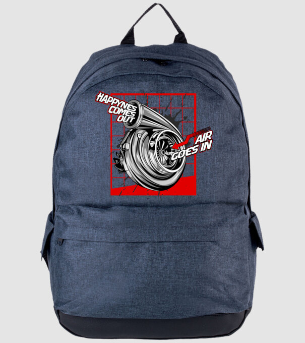 Turbo model albastru jeanși pe tricou