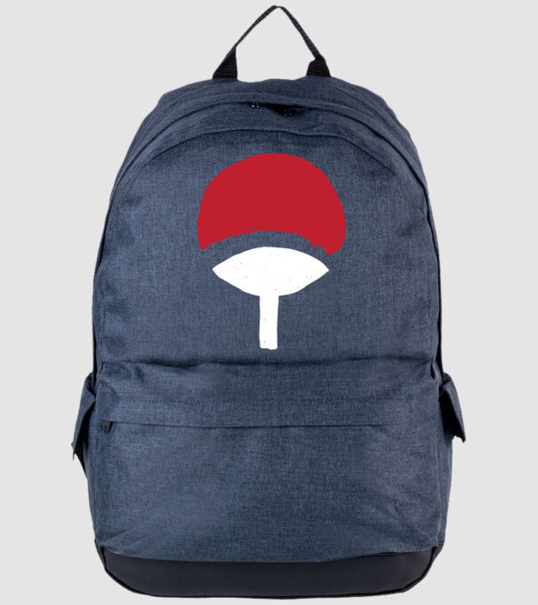 Uchiha logo model albastru jeanși pe tricou