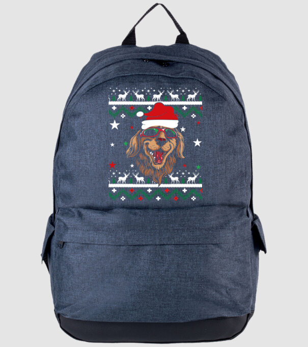 Ugly sweater dog model albastru jeanși pe tricou