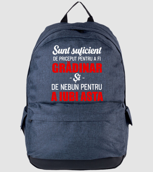 sunt suficient de priceput pentru a fi un super grădinar și suficient de nebun pentru a iubi asta model albastru jeanși pe tricou