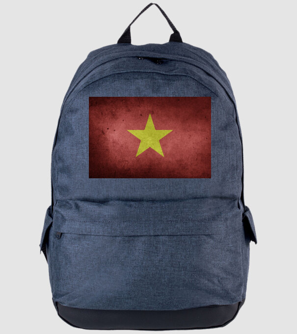 VIETNAM model albastru jeanși pe tricou