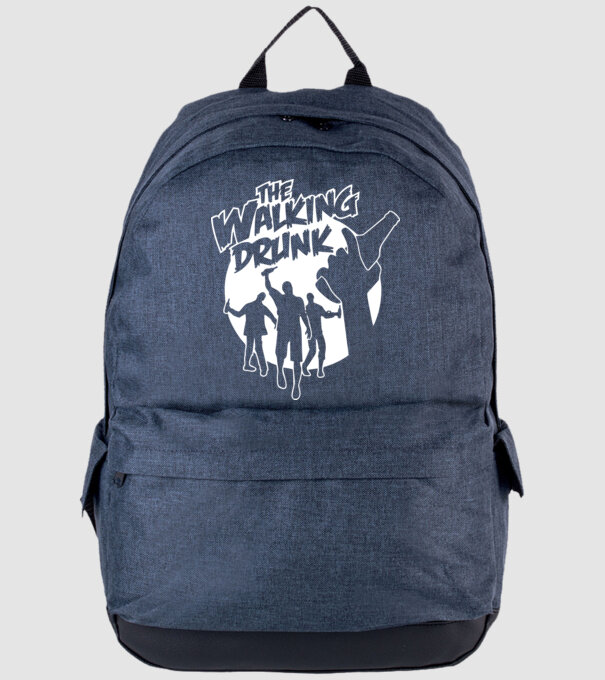 Walking Drunk model albastru jeanși pe tricou