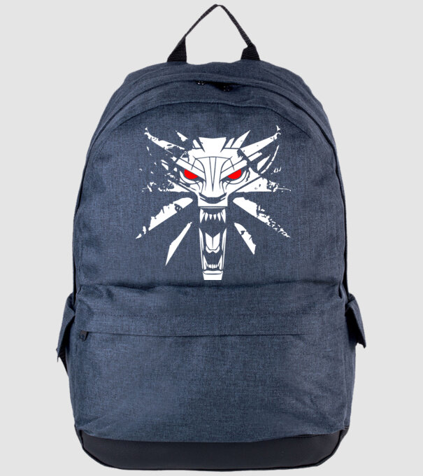 Witcher model albastru jeanși pe tricou