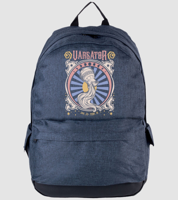 Zodiac Vintage VĂRSĂTOR model albastru jeanși pe tricou