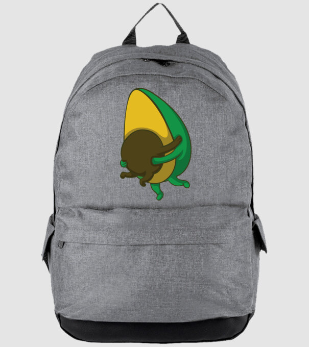 Avocado model gri pe tricou