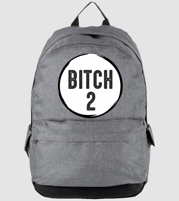 BITCH 2 model gri pe tricou