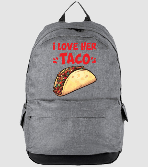Couple TACO model gri pe tricou
