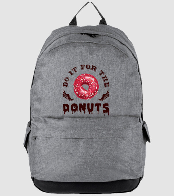 Do it for the donuts model gri pe tricou