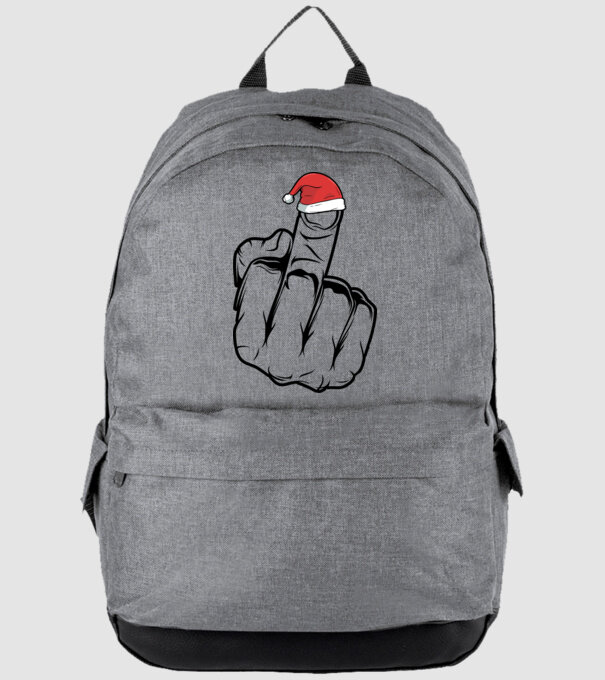 f u christmas model gri pe tricou