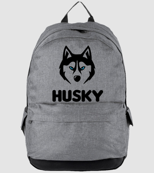 Husky băiat model gri pe tricou