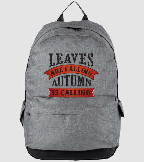 Leaves are falling autumn is calling model gri pe tricou