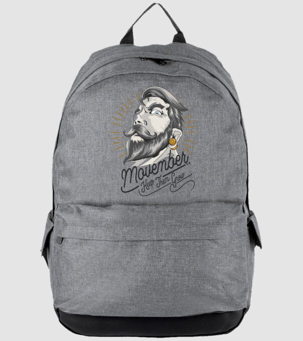 Movember Keep them grow No Shave November model gri pe tricou