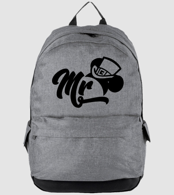 Mr Mouse model gri pe tricou