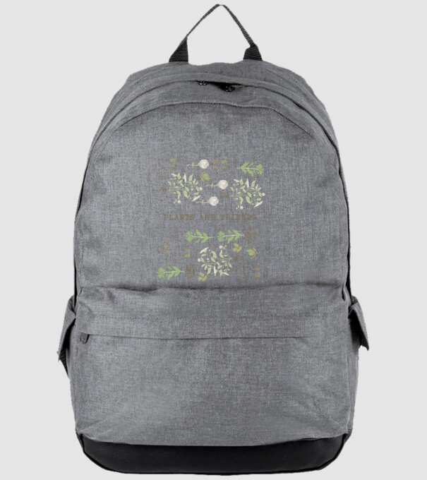 Plants are friends model gri pe tricou