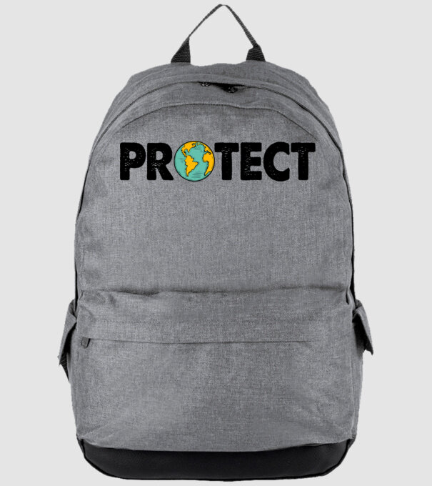 Protect earth model gri pe tricou