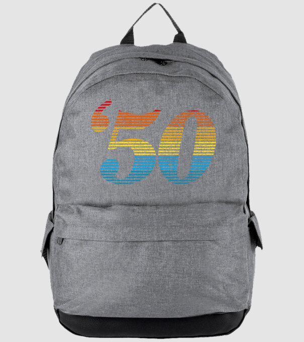 Retro Birthday 1950 model gri pe tricou