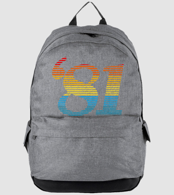 Retro Birthday 1981 model gri pe tricou