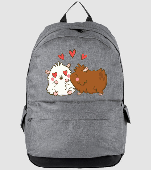 HAMSTERI ÎNDRĂGOSTIȚI model gri pe tricou