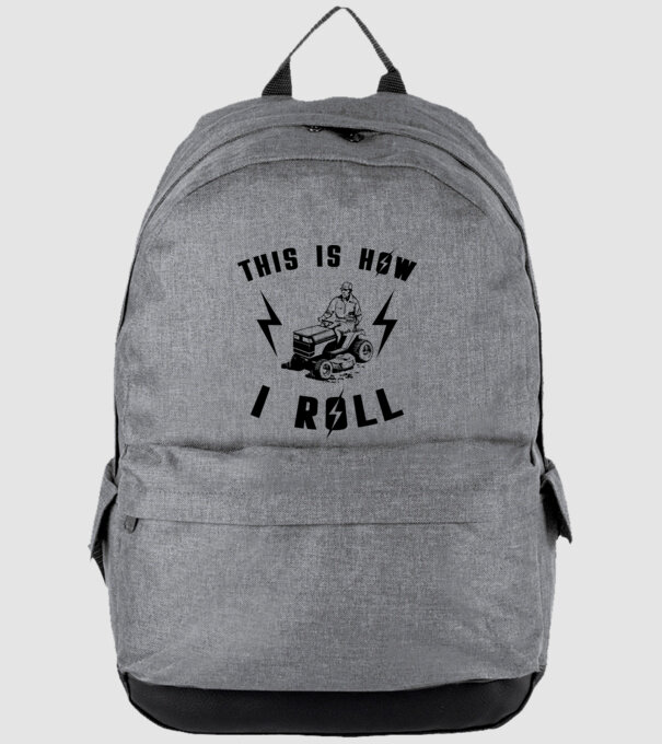 This is how i roll model gri pe tricou