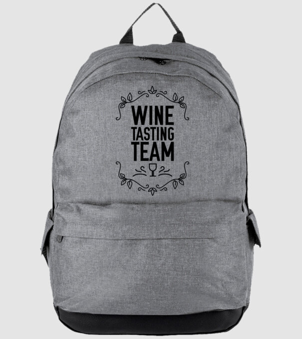 Wine tasting team Wine Tasting Team model gri pe tricou