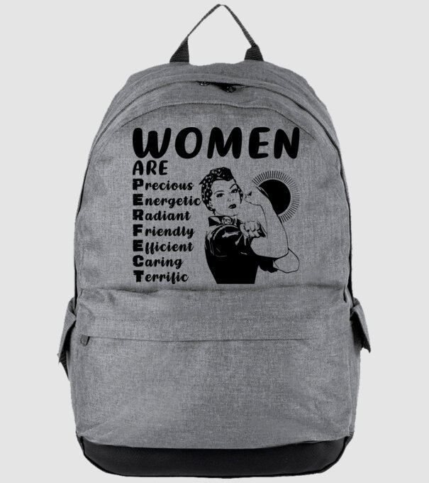 Women are perfect model gri pe tricou