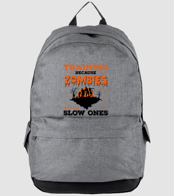 Zombies get the slow ones model gri pe tricou