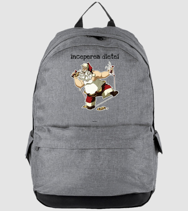 începerea dietei - 1 ianuarie model gri pe tricou