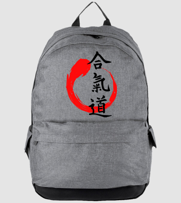 Aikido model gri pe tricou