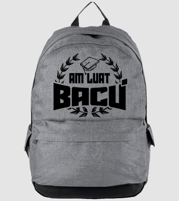 Am luat bacu model gri pe tricou