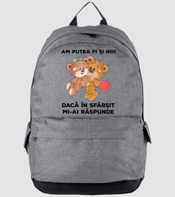 Am putea fi și noi dacă în sfârșit mi-ai răspunde model gri pe tricou