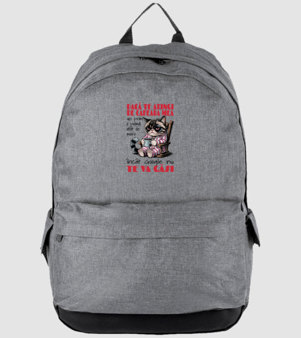 atinge cafeaua mea și nici măcar Google nu te va găsi Alb model gri pe tricou