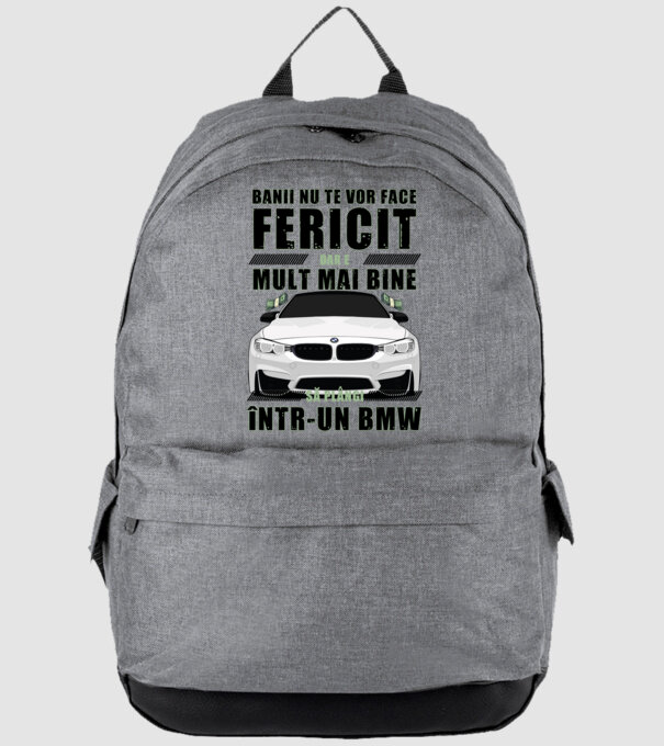 banii nu te vor face fericit, dar e mult mai bine să plângi într-un BMW model gri pe tricou