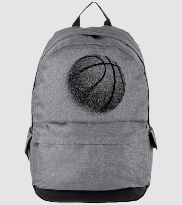 Basketball model gri pe tricou