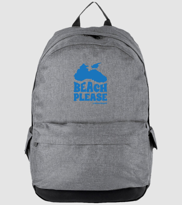 Beach please, e Marea Neagră! model gri pe tricou