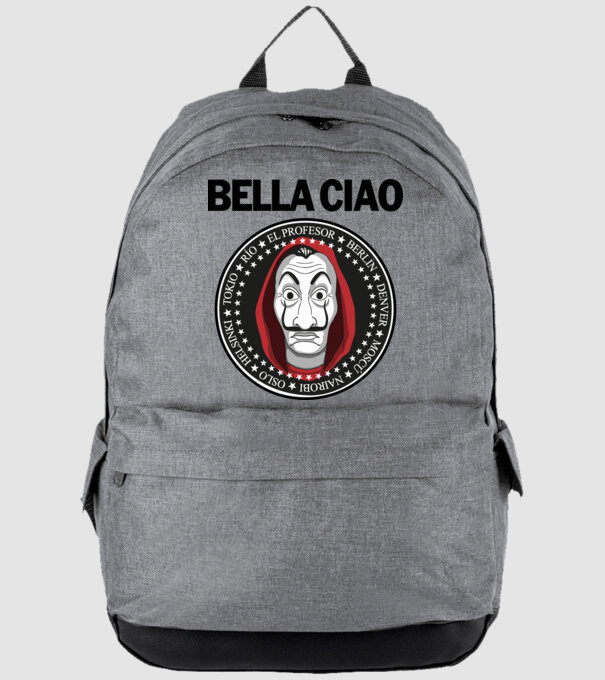 bella ciao stroke model gri pe tricou