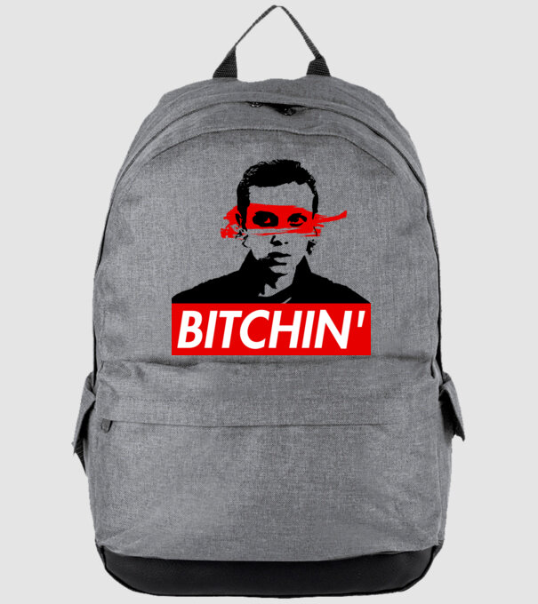 bitchin eleven model gri pe tricou