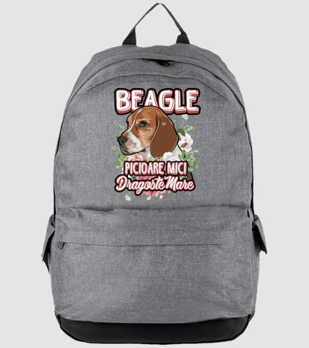 Bulldog francez picioare mici dragoste mare model gri pe tricou