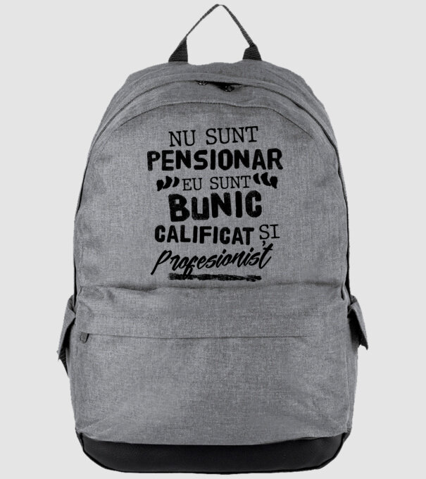 Bunicul profesionist model gri pe tricou