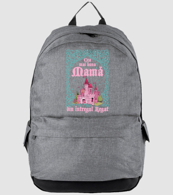 Cea mai bună mamă din întregul regat model gri pe tricou