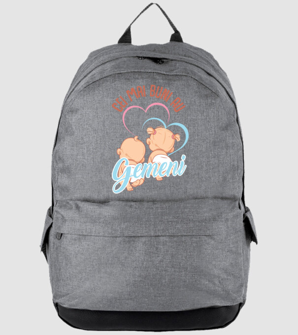 Cei mai buni au gemeni model gri pe tricou