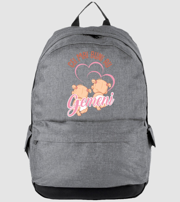 Cei mai buni au gemeni model gri pe tricou
