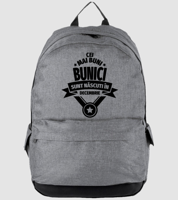Cei mai buni bunici sunt născuți în decembrie. model gri pe tricou