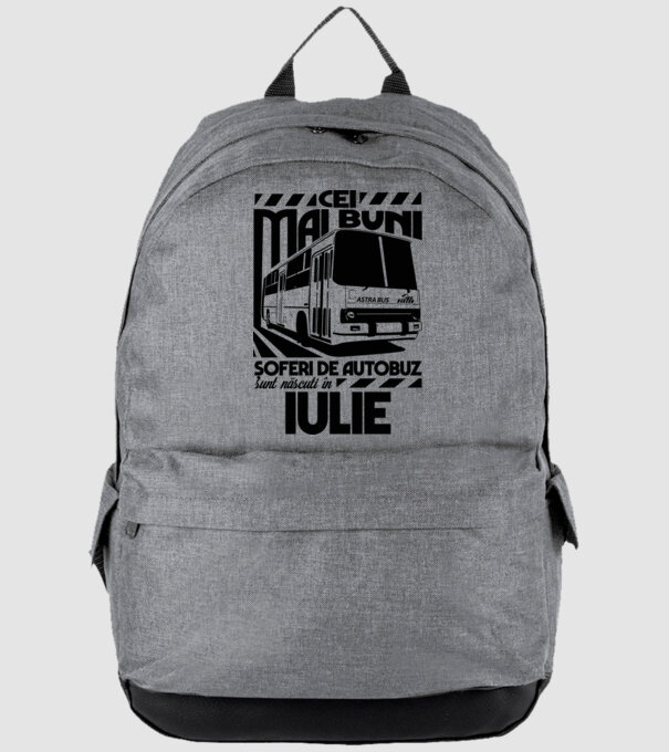 Cei mai buni șoferi de autobuz sunt născuți în Iulie model gri pe tricou
