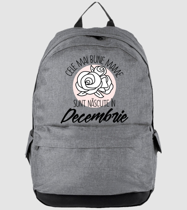 Cele mai bune mame sunt născute în Decembrie model gri pe tricou