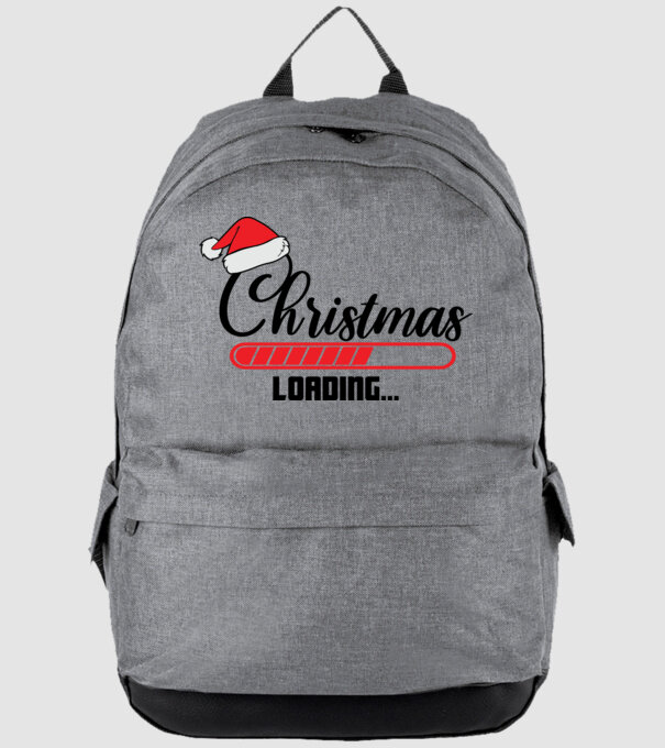 Christmas is loading model gri pe tricou