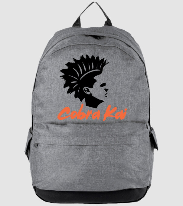 cobra kai punk model gri pe tricou