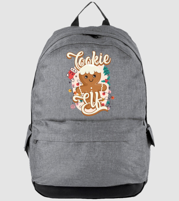 Cookie elf model gri pe tricou