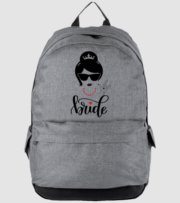Cool Bride model gri pe tricou
