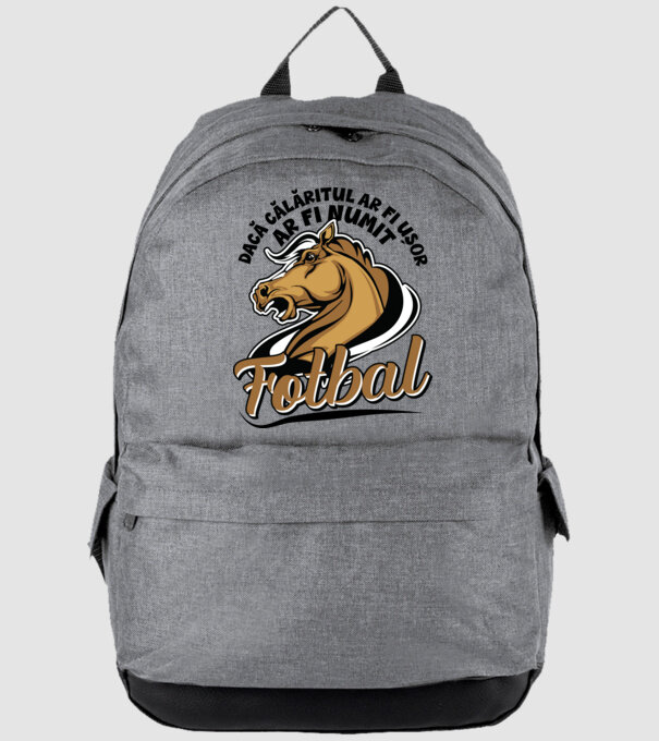 dacă călăritul ar fi ușor ar fi numit fotbal model gri pe tricou